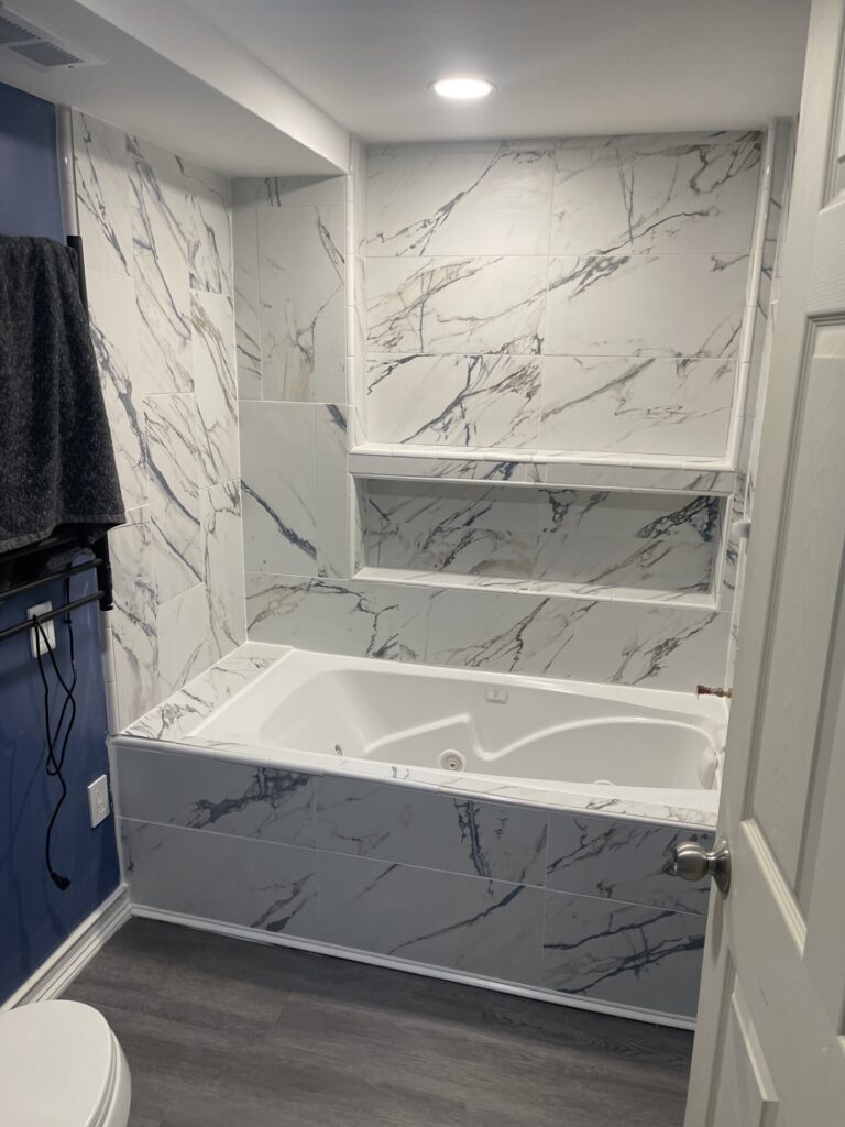 new shower construction joppa md