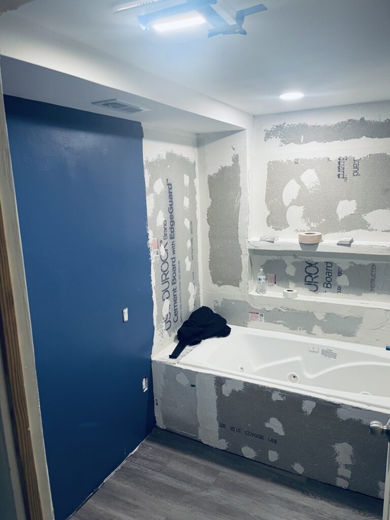new shower install bel air md
